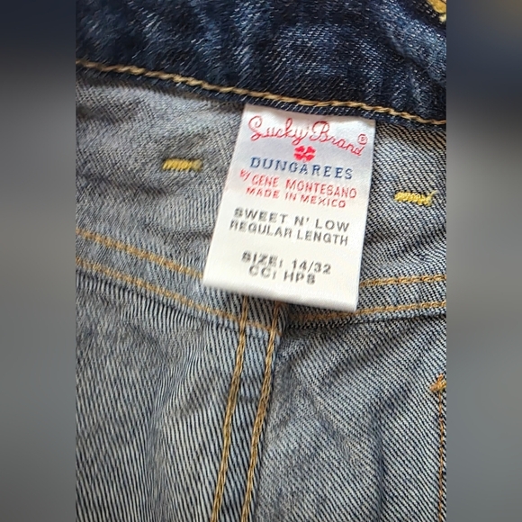 Lucky Brand Women's Boot Cut Jeans - Dark Blue - Picture 5 of 6